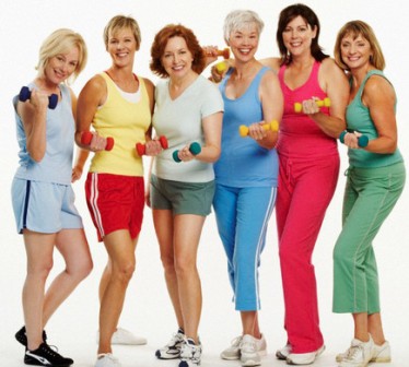 Упражнения для пожилых женщин