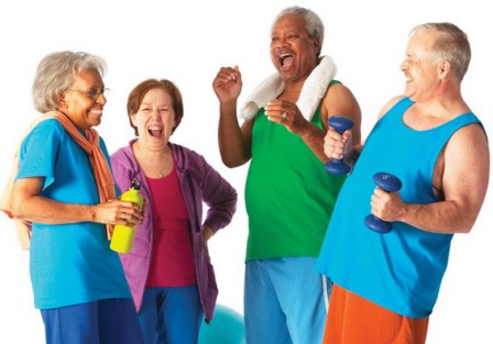 Физические упражнения для пожилых людей